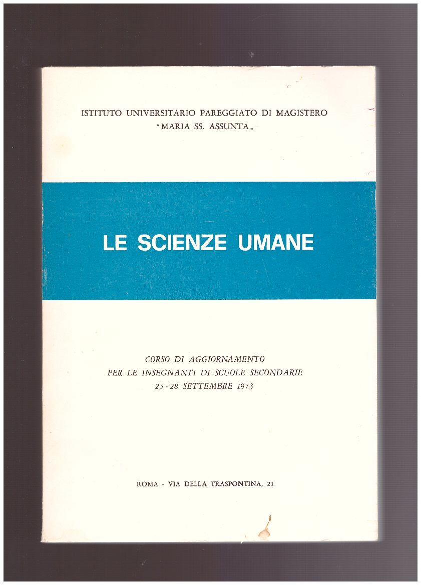 Le Scienze Umane