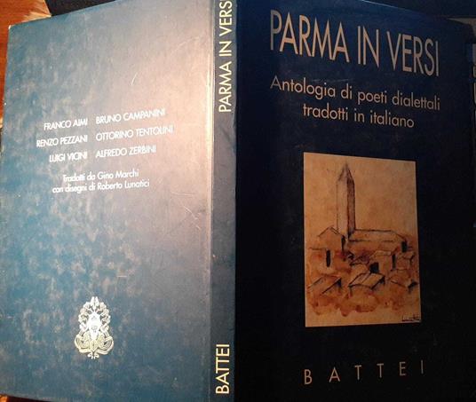Parma in versi. Antologia di poeti dialettali tradotti in italiano - copertina