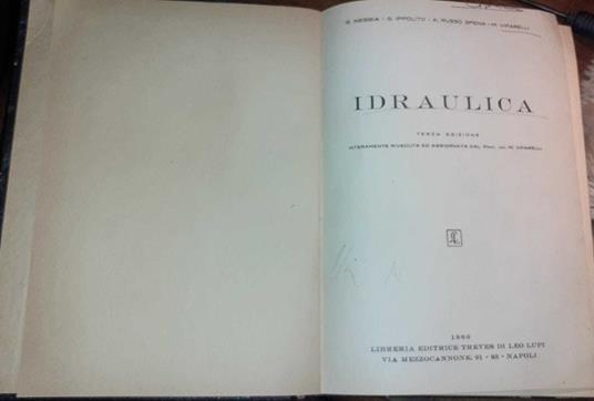 Idraulica - copertina