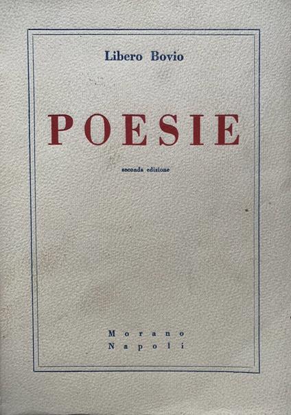 Poesie - Libero Bovio - copertina