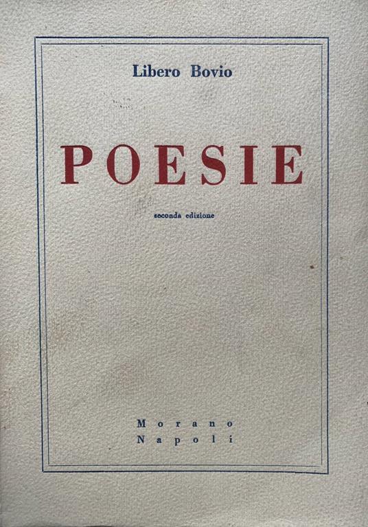 Poesie - Libero Bovio - copertina