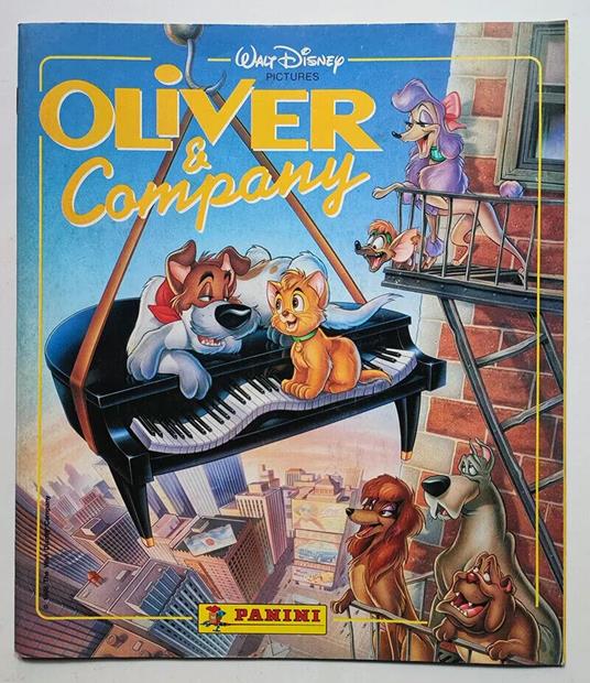 Album Figurine OLIVER e COMPANY - copertina