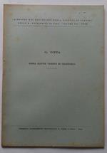 Sopra alcune varietà di granturco