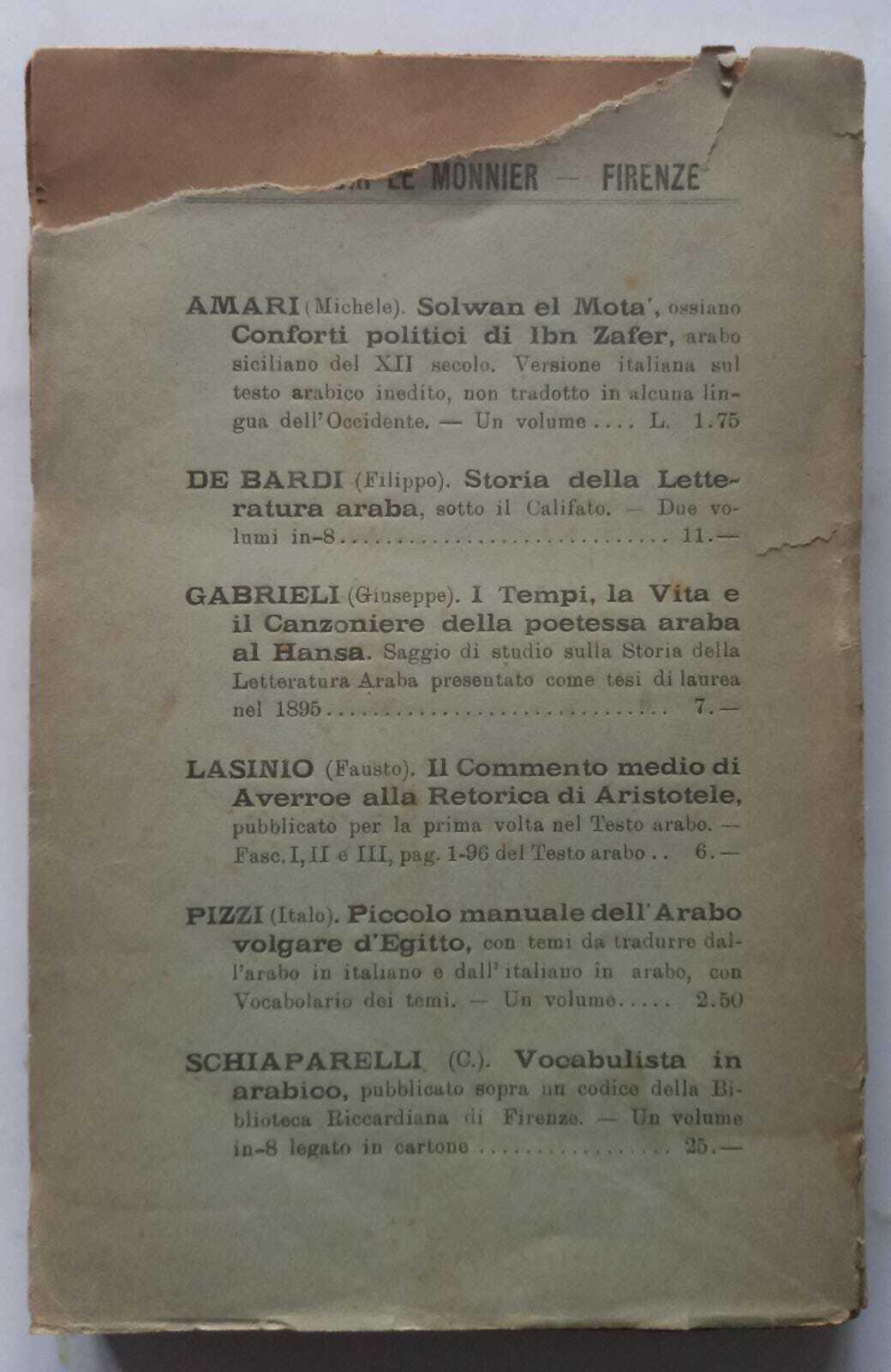 Manuale della lingua Araba scritta