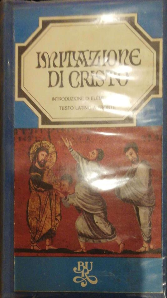 Imitazione di Cristo - Anonimo - copertina