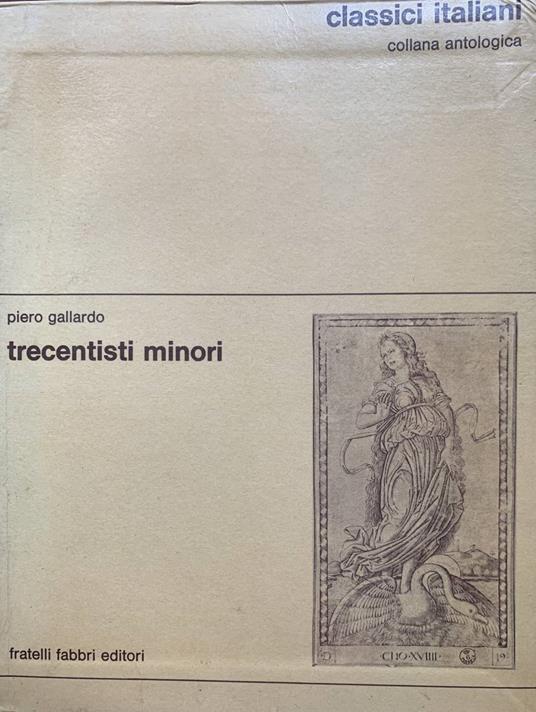 Trecentisti minori - Piero Gallardo - copertina