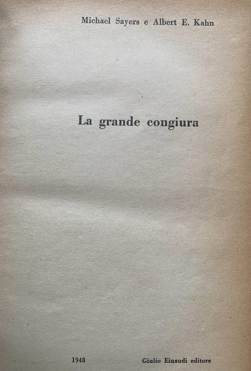 La grande congiura