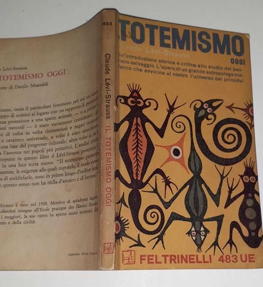Il totemismo oggi - Claude Lévi-Strauss - copertina