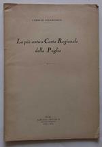 La più antica Carta Regionale della Puglia. (Estratto)