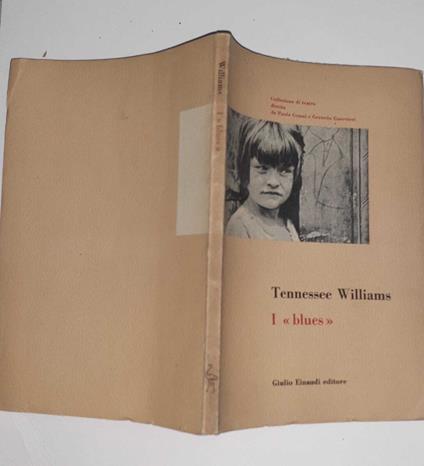I blues - Tennessee Williams - copertina