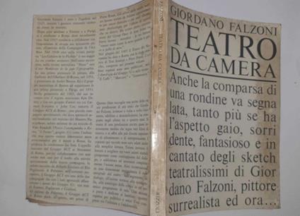 Teatro da camera - copertina