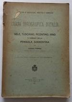 Carta Idrografica d'Italia: Sele, Tusciano, Picentino, Irno e torr. Pen. Sorr
