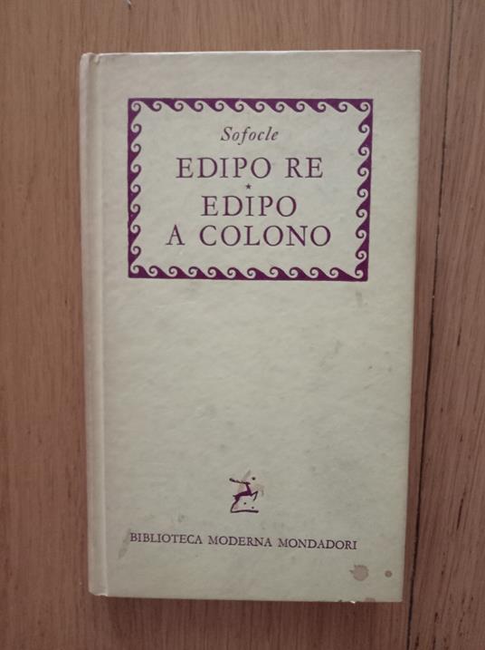 Edipo Re Edipo a Colono - Sofocle - copertina
