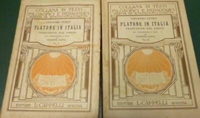 Platone in Italia (due volumi) - Vincenzo Cuoco - copertina