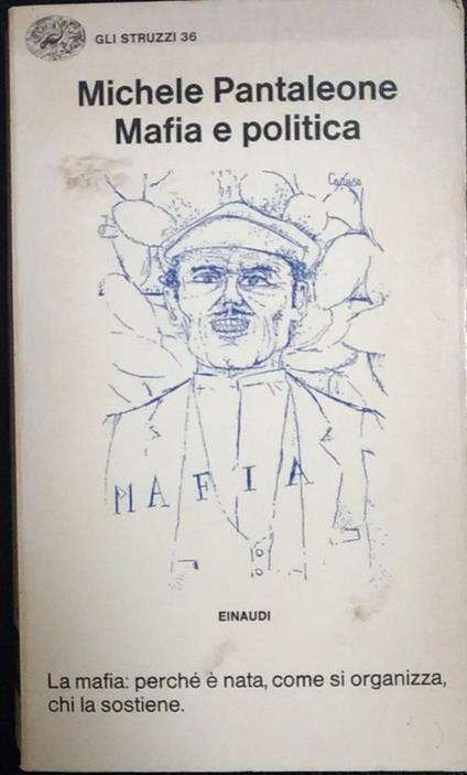 Mafia e politica - Michele Pantaleone - copertina