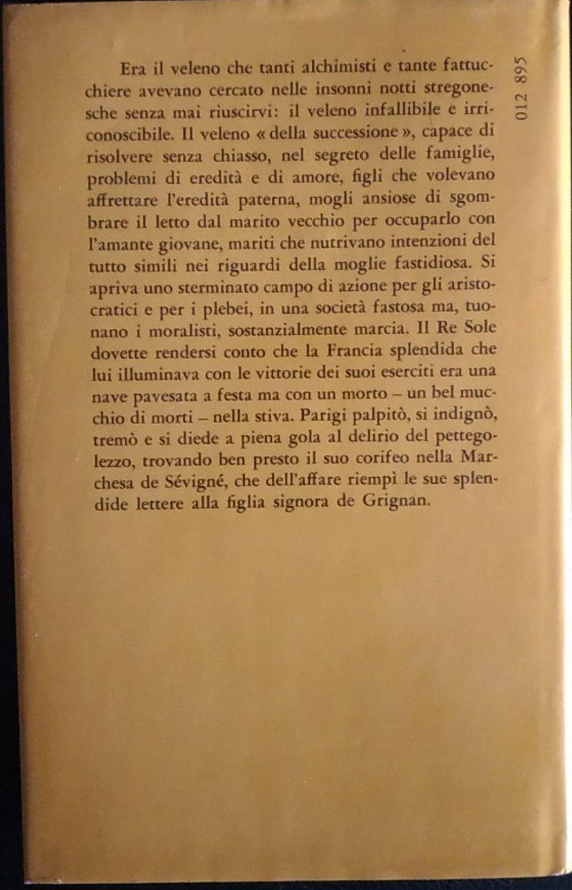 La marchesa De Brinvilliers e le signore dei veleni
