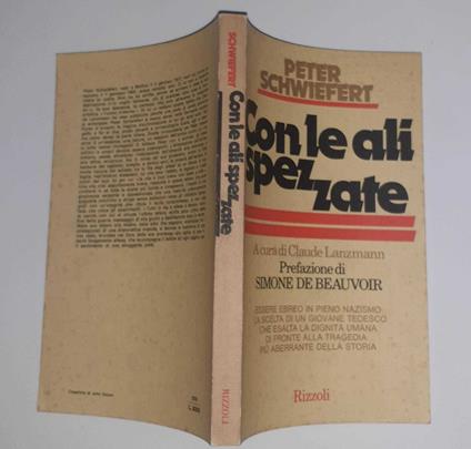 Con le ali spezzate - Peter Schwiefert - copertina
