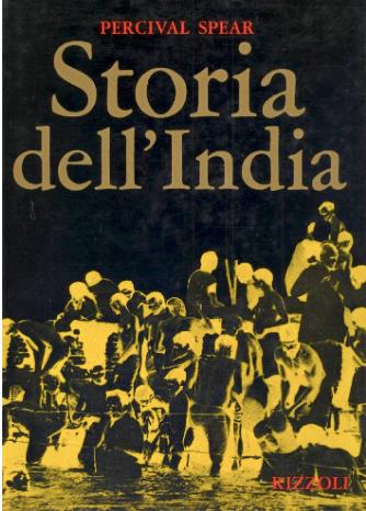 Storia dell'India - Percival Spear - copertina