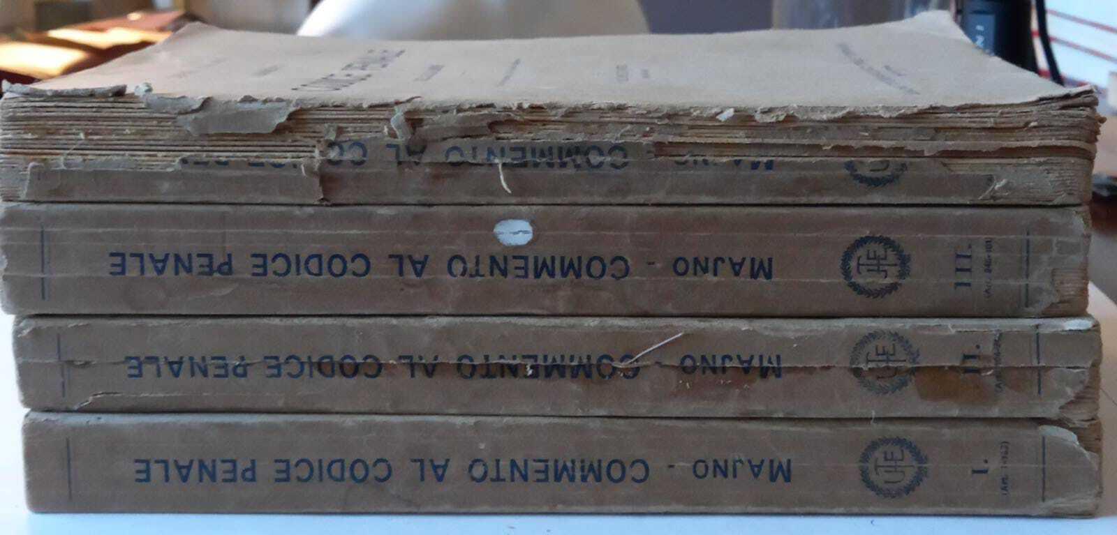 Commento al Codice Penale Italiano. 4 Volumi