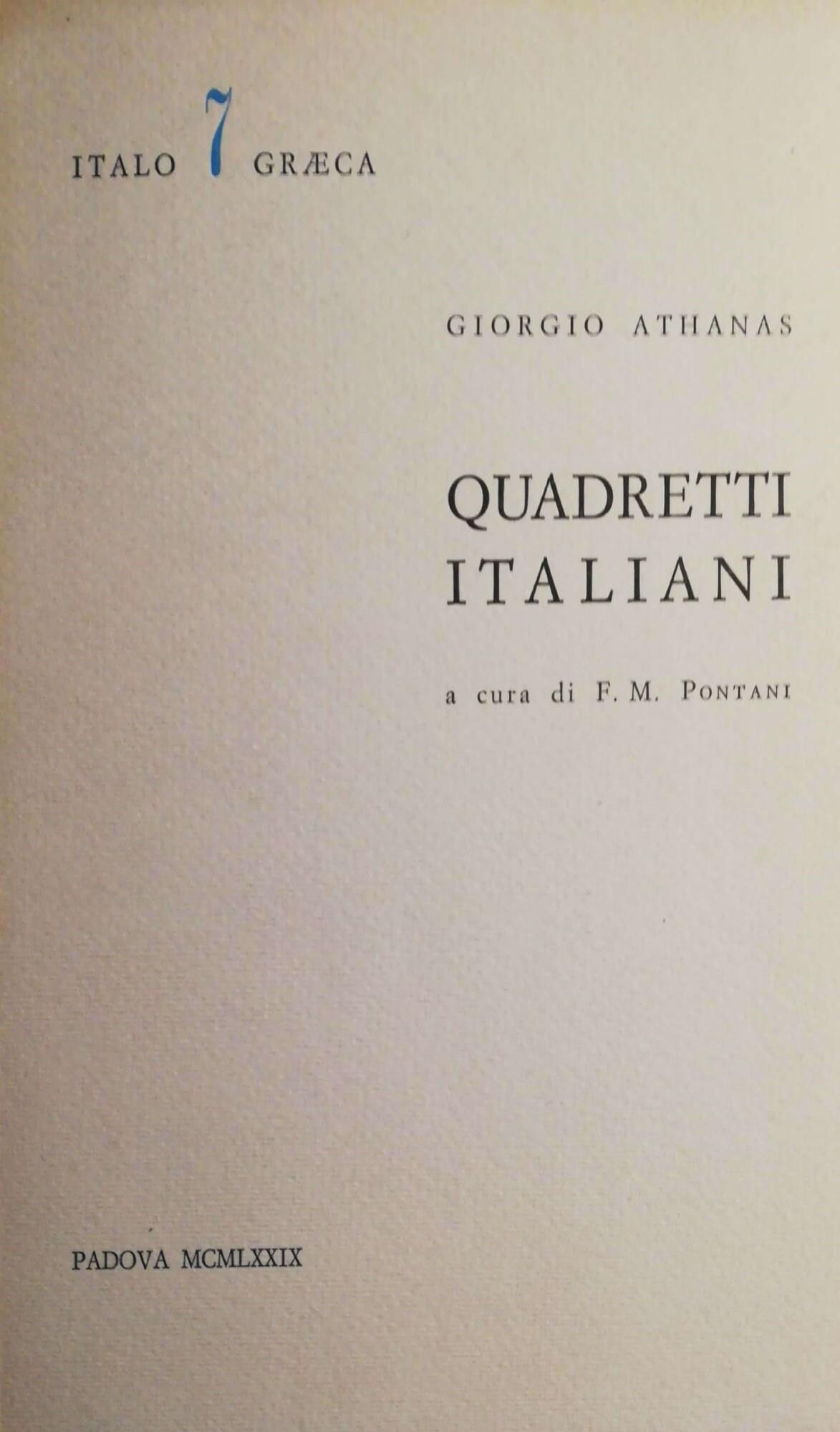 Quadretti italiani