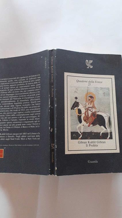 Il profeta - Kahlil Gibran - copertina
