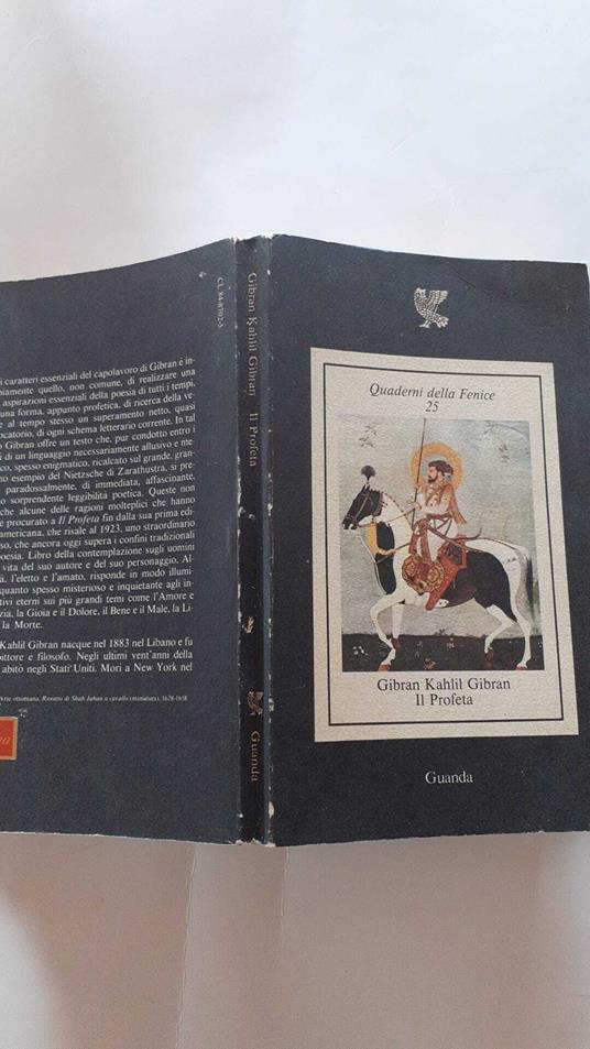 Il profeta - Kahlil Gibran - copertina