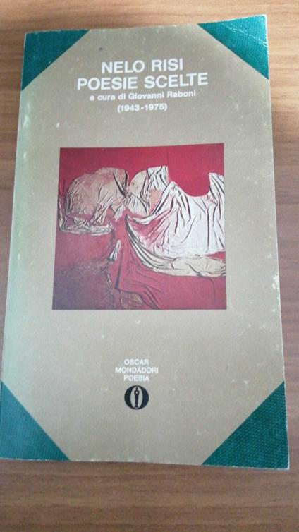 Poesie scelte - Nelo Risi - copertina