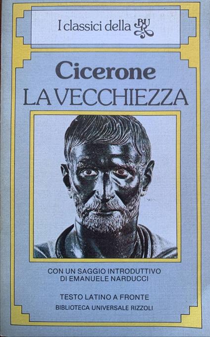 La vecchiezza - M. Tullio Cicerone - copertina