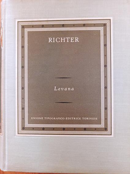 Levana - Richter - copertina