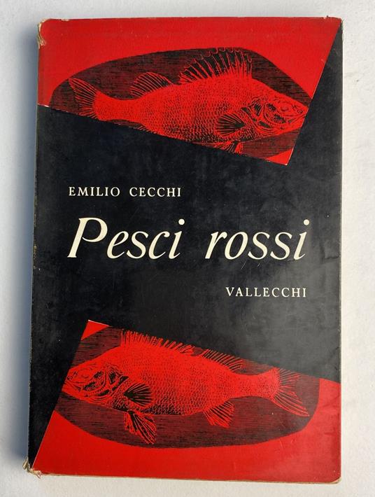 Pesci rossi - Emilio Cecchi - copertina