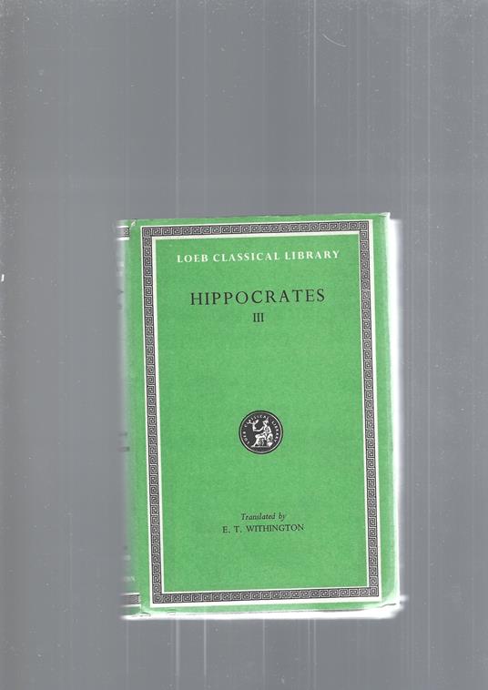 Works: v. 3 - Ippocrate - copertina