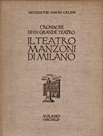Cronache di un grande teatro: il teatro Manzoni di Milano