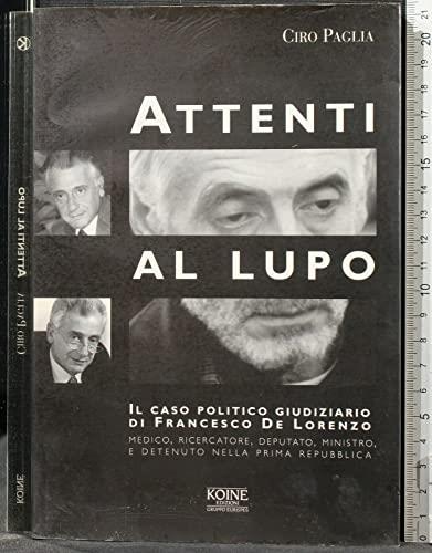 Attenti al lupo - Ciro Paglia - copertina