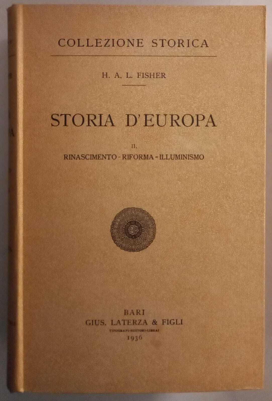 Storia d'Europa. 3 Volumi