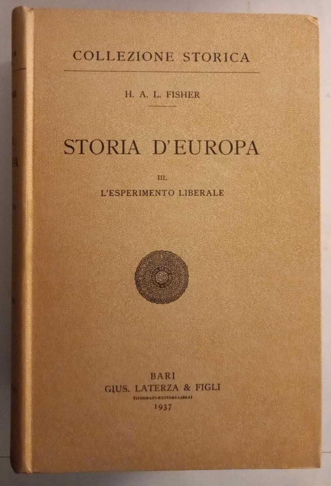 Storia d'Europa. 3 Volumi