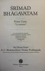 Srimad bhagavatam