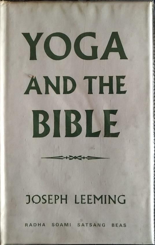 Yoga and the Bible - Joseph Leeming - copertina