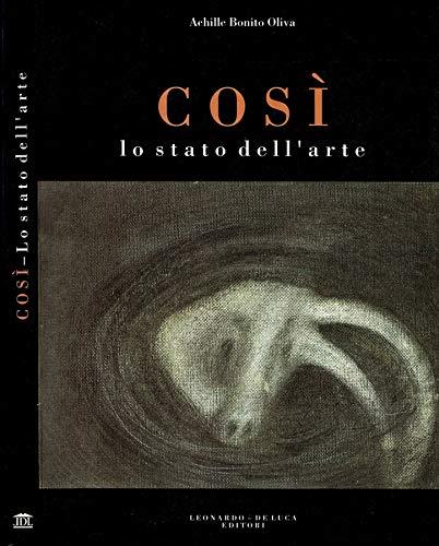 Così lo stato dell'arte - Achille Bonito Oliva - copertina
