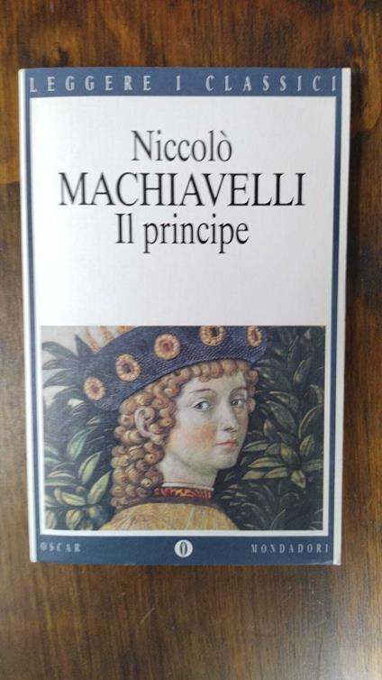 Il principe - Niccolò Machiavelli - copertina