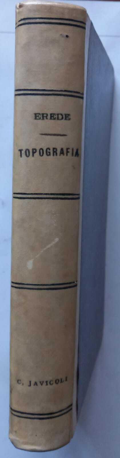 Elementi di Topografia - Giuseppe Cereda - copertina