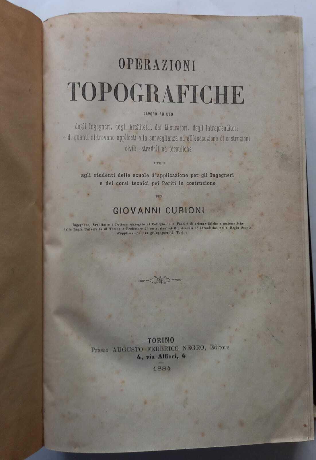 Operazioni Topografiche