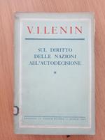 Sul diritto delle Nazioni all'autodecisione