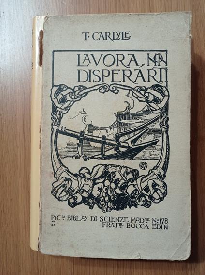 Lavora, non disperarti - Thomas Carlyle - copertina