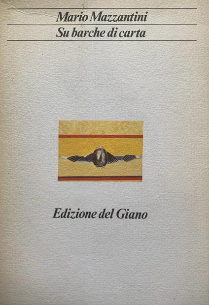 Su barche di carta - Mario Mazzantini - copertina