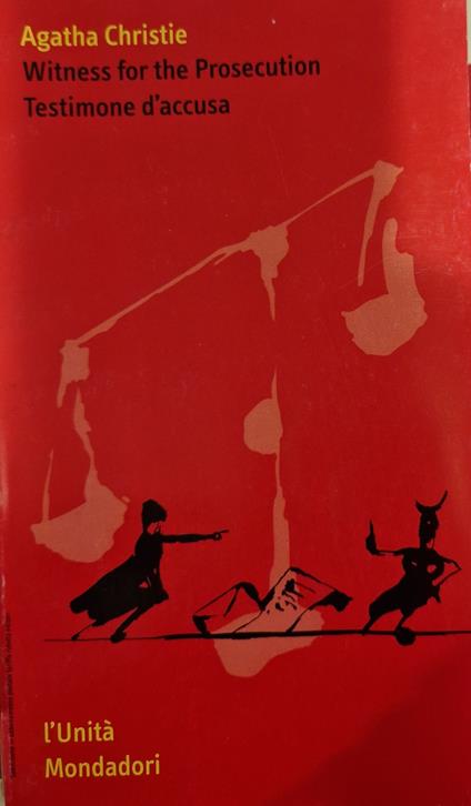 Witness for the Prosecution - Testimone d'accusa - Agatha Christie - copertina