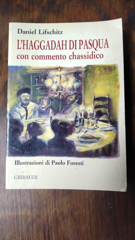 L' HAGGADAH DI PASQUA con commento classidico - copertina