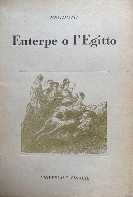 Euterpe o l'Egitto - Erodoto - copertina