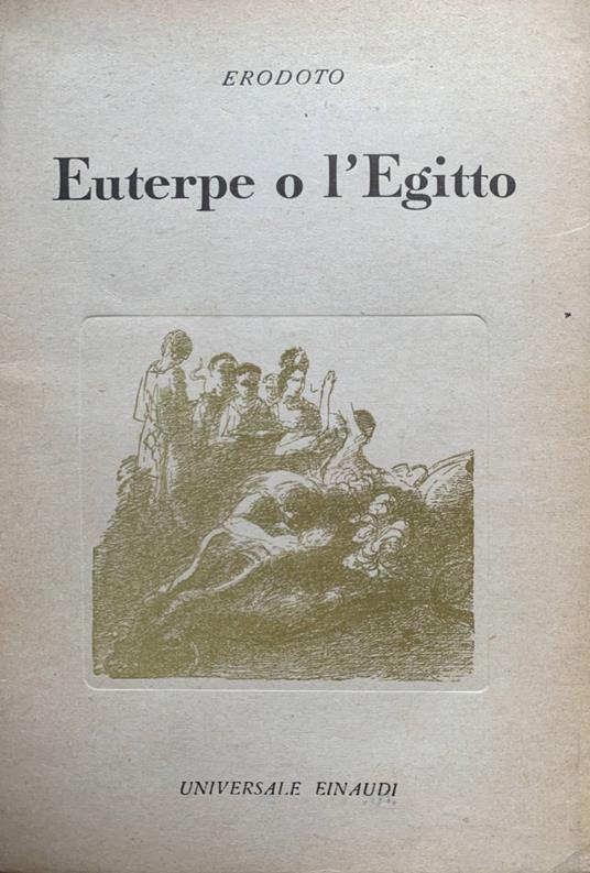 Euterpe o l'Egitto - Erodoto - copertina