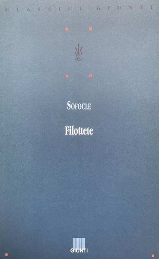 Filottete - Sofocle - copertina