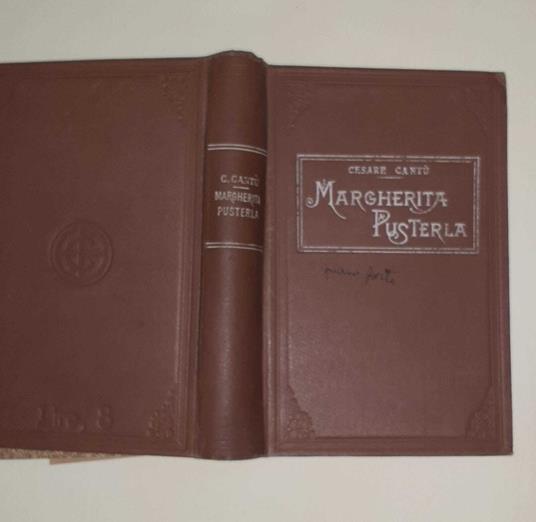 Margherita Pusterla - Cesare Cantù - copertina